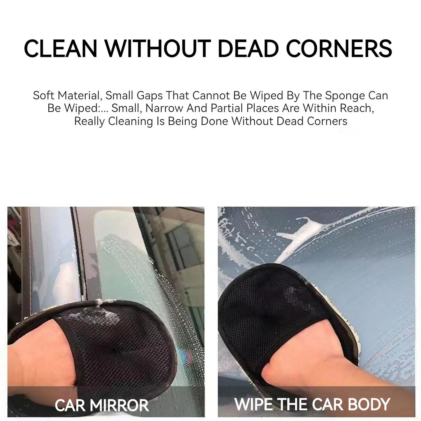 Car Cleaning Washing Glove Multifunction Microfiber Cleaning Gloves