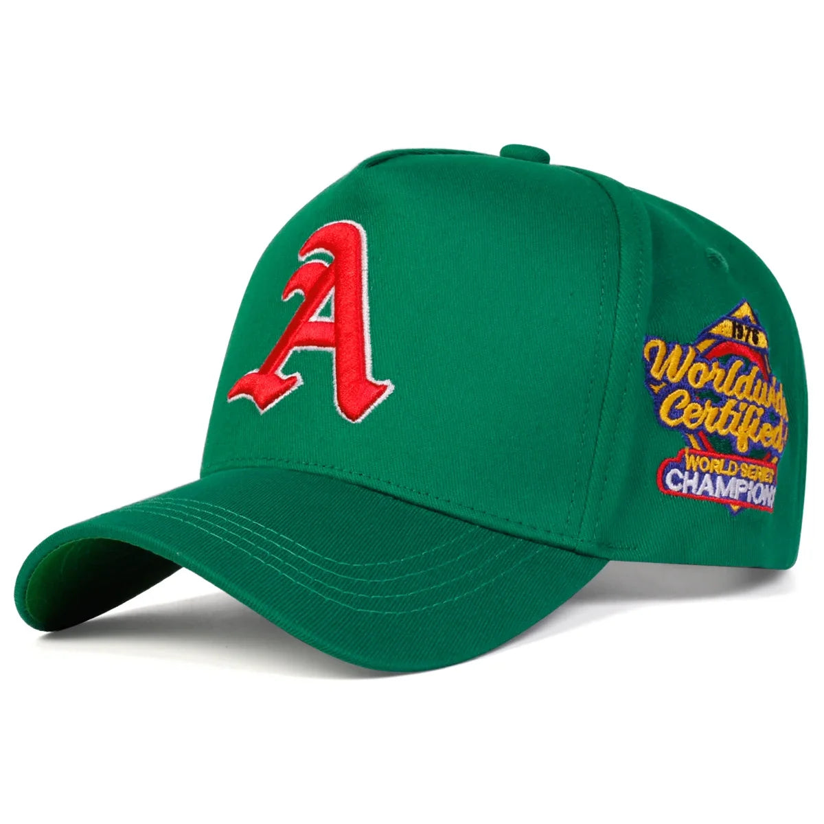 Unisex Gothic Letter Embroidery Side Worldwide Baseball Cap