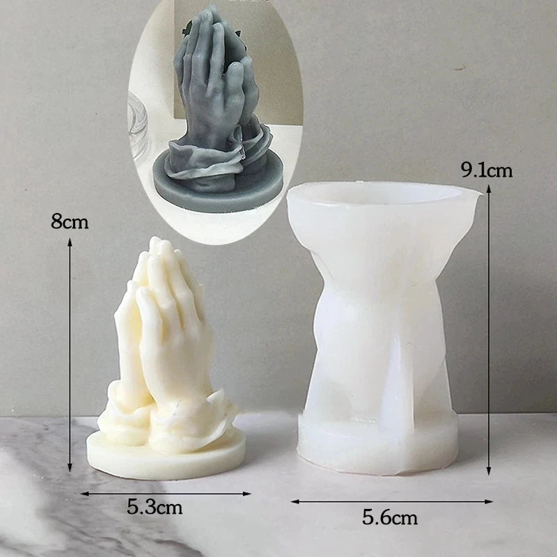 3D Middle Finger Silicone Candlemaker