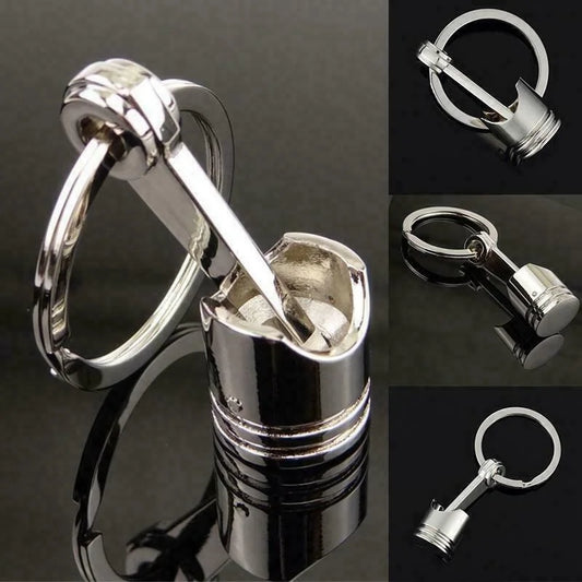 Car Engine Piston Style Keychain