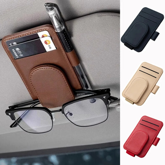 Car Sunglasses Holder Sun Visor Glasses Clip