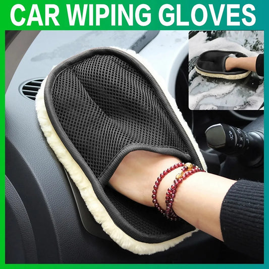 Car Cleaning Washing Glove Multifunction Microfiber Cleaning Gloves