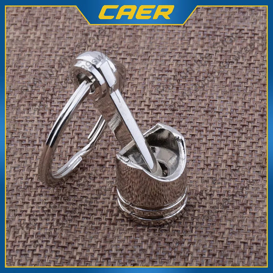 Car Engine Piston Style Keychain