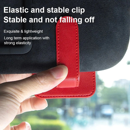 Car Sunglasses Holder Sun Visor Glasses Clip