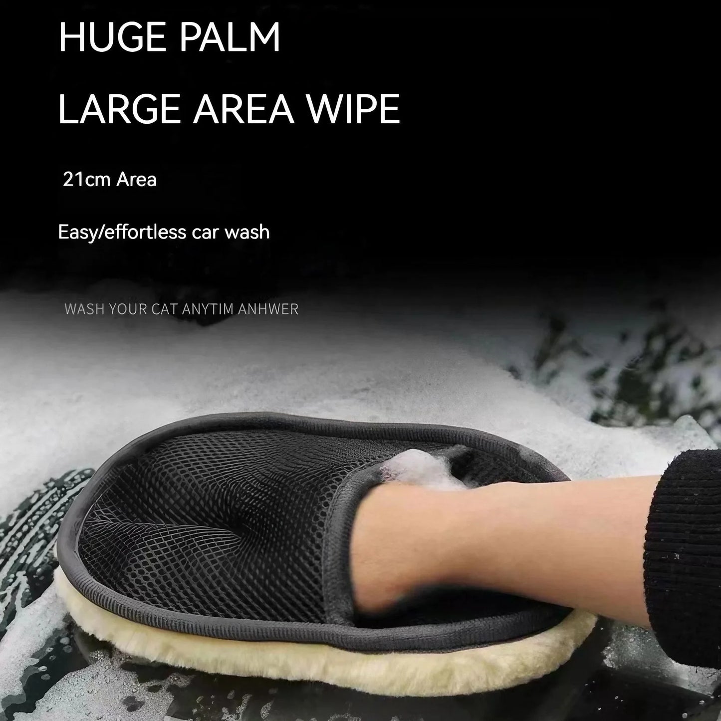 Car Cleaning Washing Glove Multifunction Microfiber Cleaning Gloves