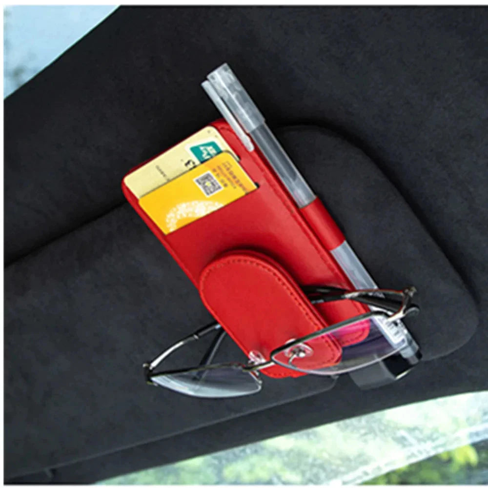 Car Sunglasses Holder Sun Visor Glasses Clip