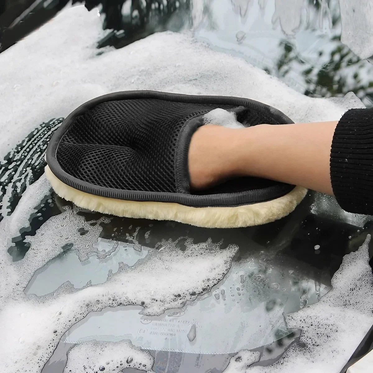 Car Cleaning Washing Glove Multifunction Microfiber Cleaning Gloves